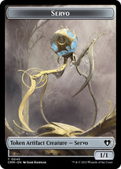 Servo // Ogre Double-Sided Token [Commander Masters Tokens] | Mindsight Gaming