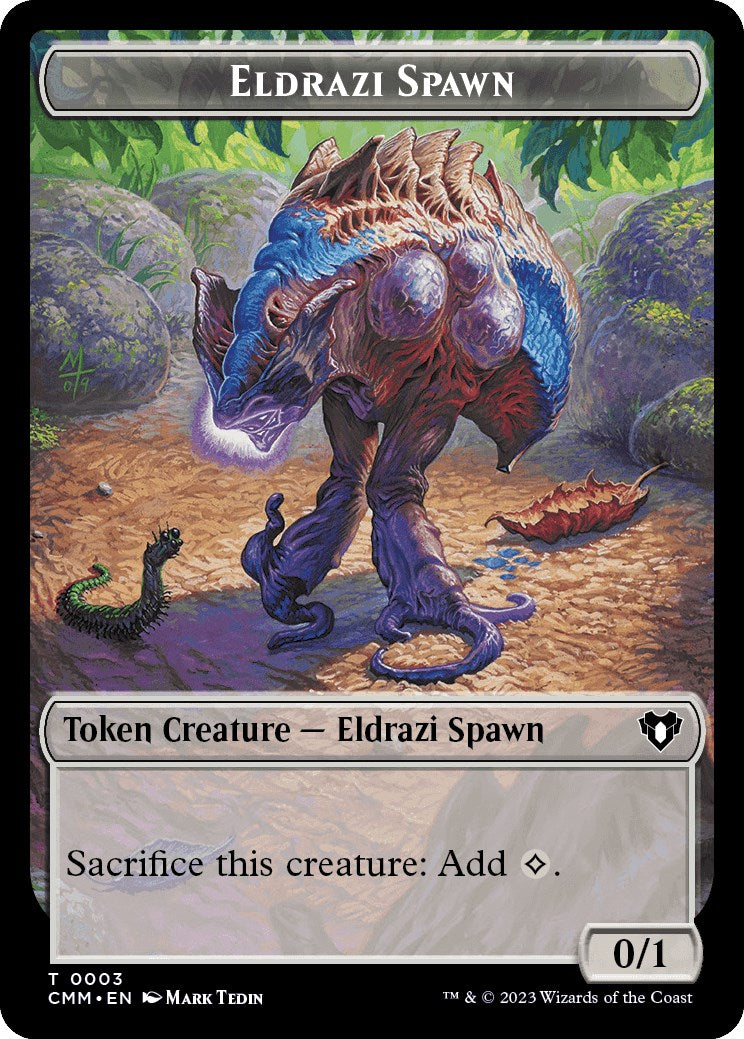 Eldrazi Spawn // Insect Double-Sided Token [Commander Masters Tokens] | Mindsight Gaming