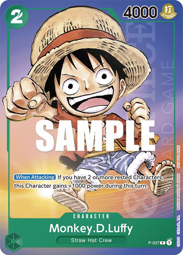 Monkey.D.Luffy (Gen Con 2023) [One Piece Promotion Cards] | Mindsight Gaming