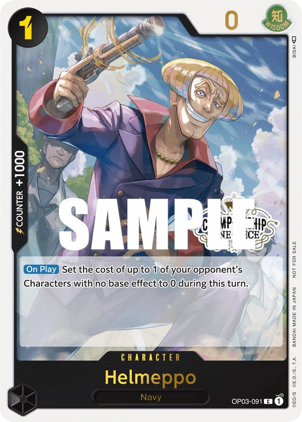 Helmeppo (Store Championship Participation Pack Vol. 2) [One Piece Promotion Cards] | Mindsight Gaming