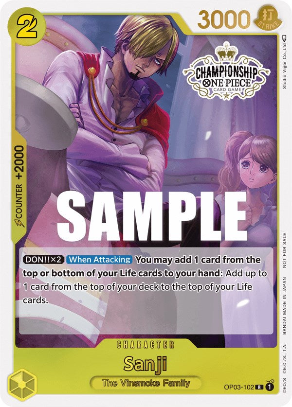 Sanji (Store Championship Participation Pack Vol. 2) [One Piece Promotion Cards] | Mindsight Gaming