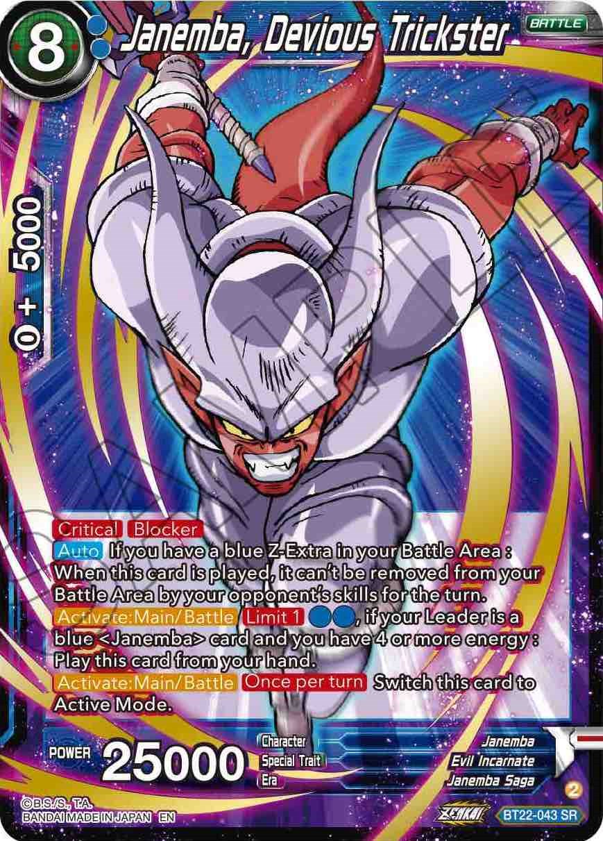 Janemba, Devious Trickster (BT22-043) [Critical Blow] | Mindsight Gaming