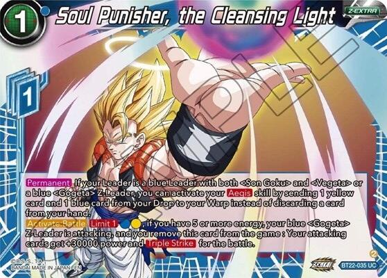 Soul Punisher, the Cleansing Light (BT22-035) [Critical Blow] | Mindsight Gaming