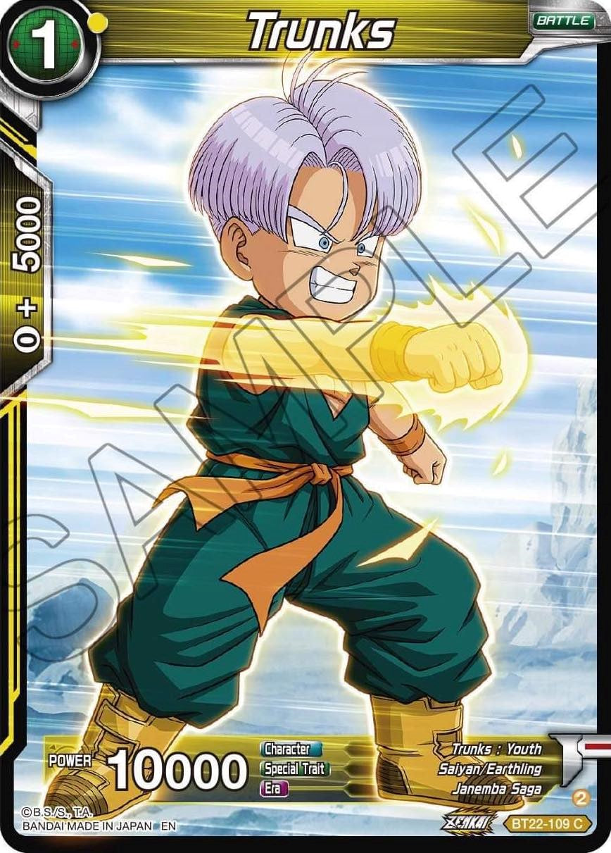 Trunks (BT22-109) [Critical Blow] | Mindsight Gaming