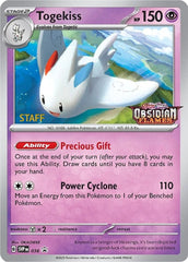 Togekiss (038) (Stamped) (Staff) [Scarlet & Violet: Black Star Promos] | Mindsight Gaming