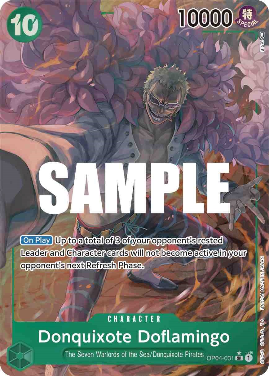 Donquixote Doflamingo (Alternate Art) [Kingdoms of Intrigue] | Mindsight Gaming