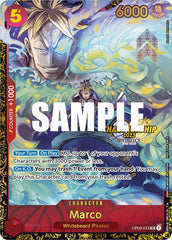 Marco (Championship 2023) [One Piece Promotion Cards] | Mindsight Gaming