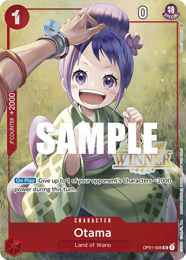 Otama (Online Regional 2023) [Winner] [One Piece Promotion Cards] | Mindsight Gaming