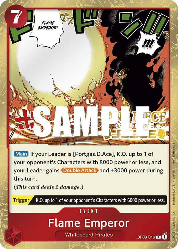 Flame Emperor (Judge Pack Vol. 2) [One Piece Promotion Cards] | Mindsight Gaming