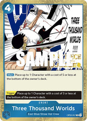 Three Thousand Worlds (Judge Pack Vol. 2) [One Piece Promotion Cards] | Mindsight Gaming