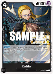 Kalifa (Judge Pack Vol. 2) [One Piece Promotion Cards] | Mindsight Gaming