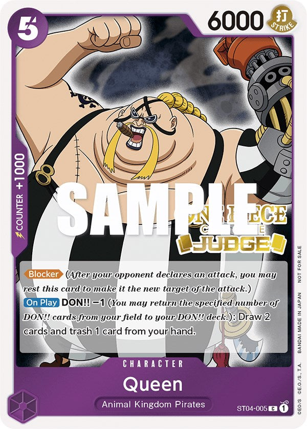 Queen (Judge Pack Vol. 2) [One Piece Promotion Cards] | Mindsight Gaming