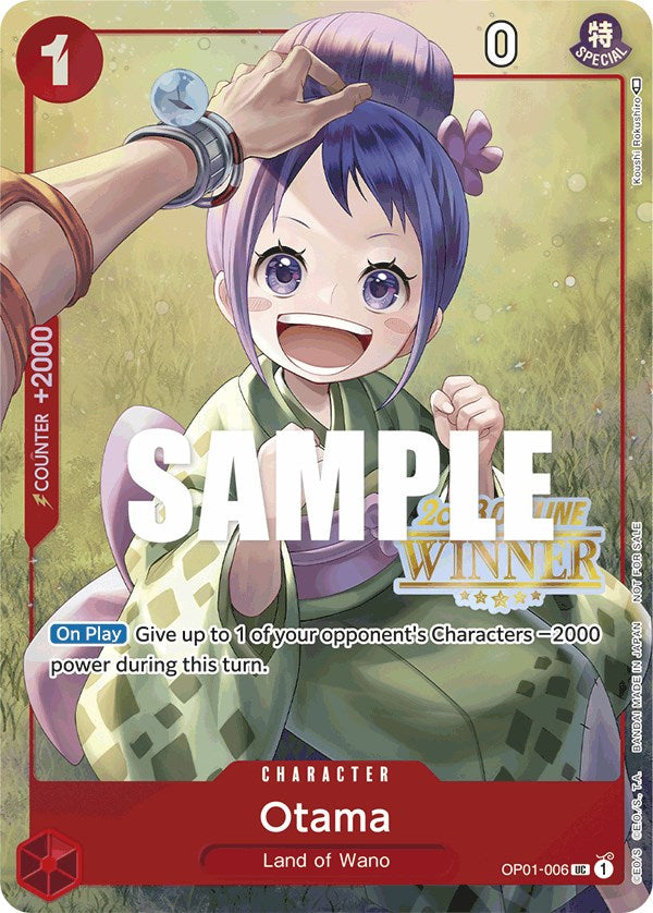 Otama (Offline Regional 2023) [Winner] [One Piece Promotion Cards] | Mindsight Gaming