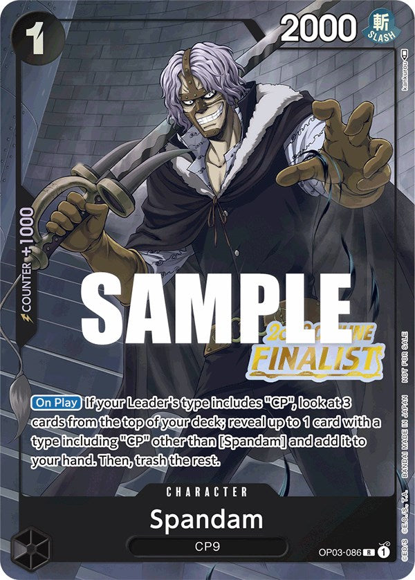 Spandam (Offline Regional 2023) [Finalist] [One Piece Promotion Cards] | Mindsight Gaming