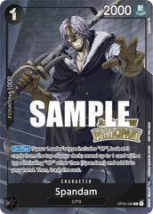 Spandam (Offline Regional 2023) [Participant] [One Piece Promotion Cards] | Mindsight Gaming