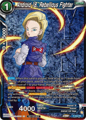 Android 18, Rebellious Fighter (Winner-Stamped) (Zenkai Series Tournament Pack Vol.5) (P-524) [Tournament Promotion Cards] | Mindsight Gaming