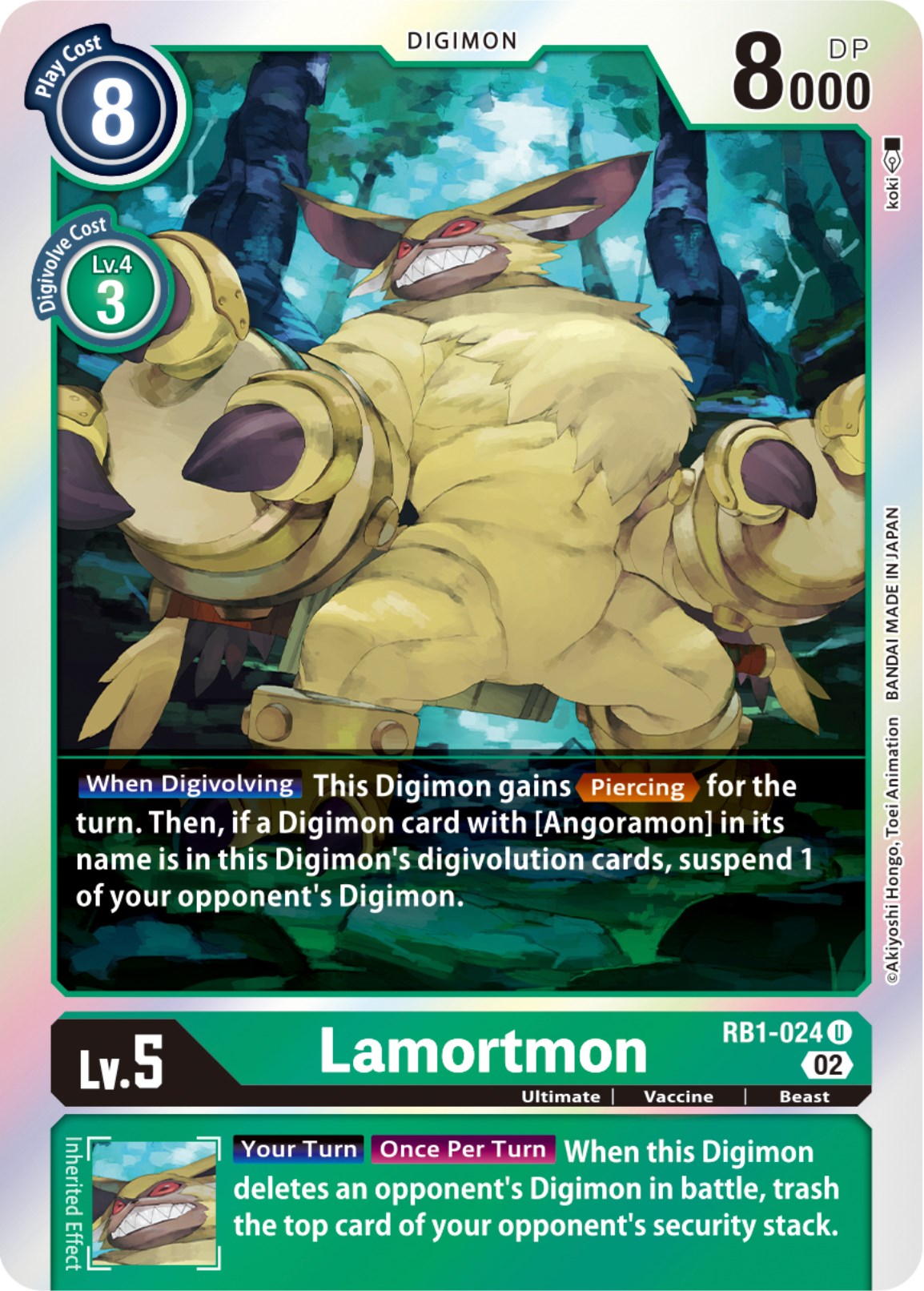 Lamortmon [RB1-024] [Resurgence Booster] | Mindsight Gaming