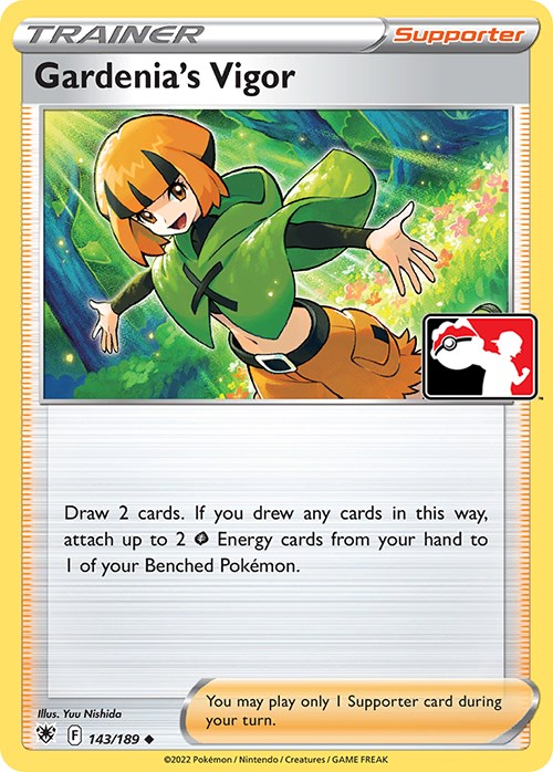 Gardenia's Vigor (143/189) [Prize Pack Series Three] | Mindsight Gaming