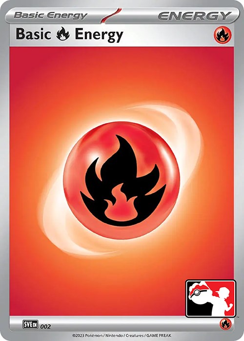 Basic Fire Energy (002) [Prize Pack Series Three] | Mindsight Gaming