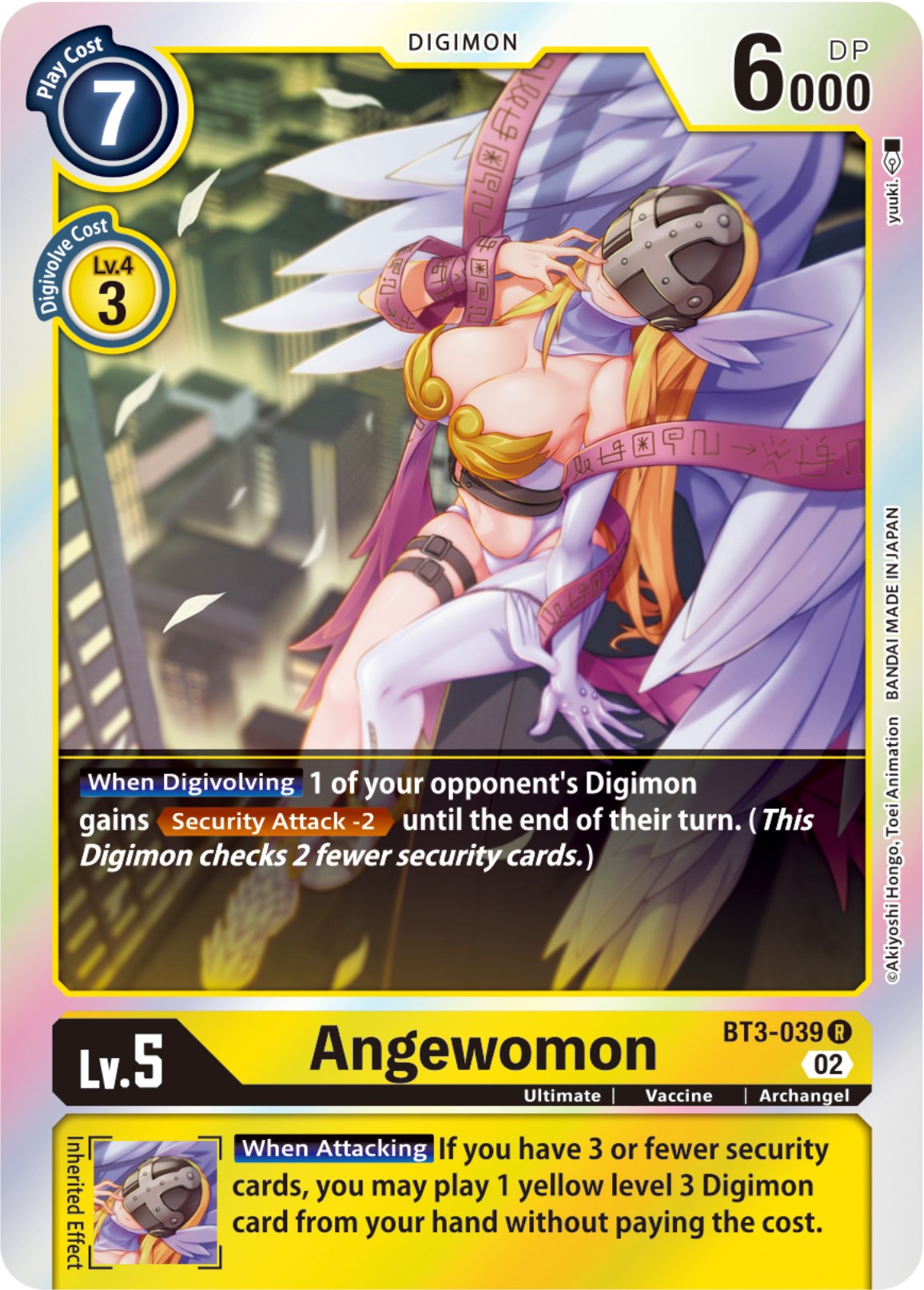 Angewomon [BT3-039] [Resurgence Booster] | Mindsight Gaming