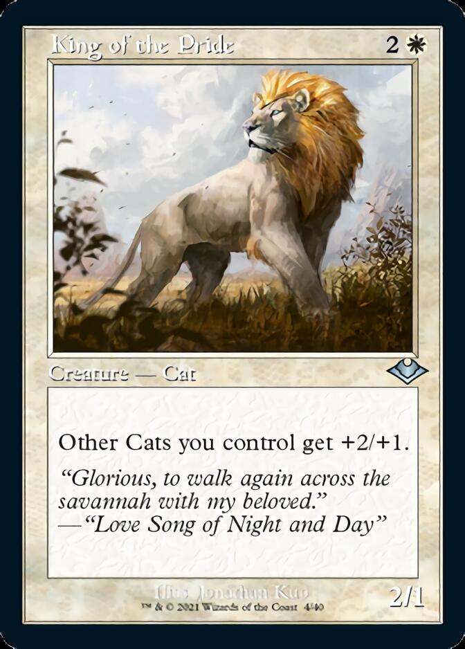 King of the Pride (Retro Foil Etched) [Modern Horizons] | Mindsight Gaming