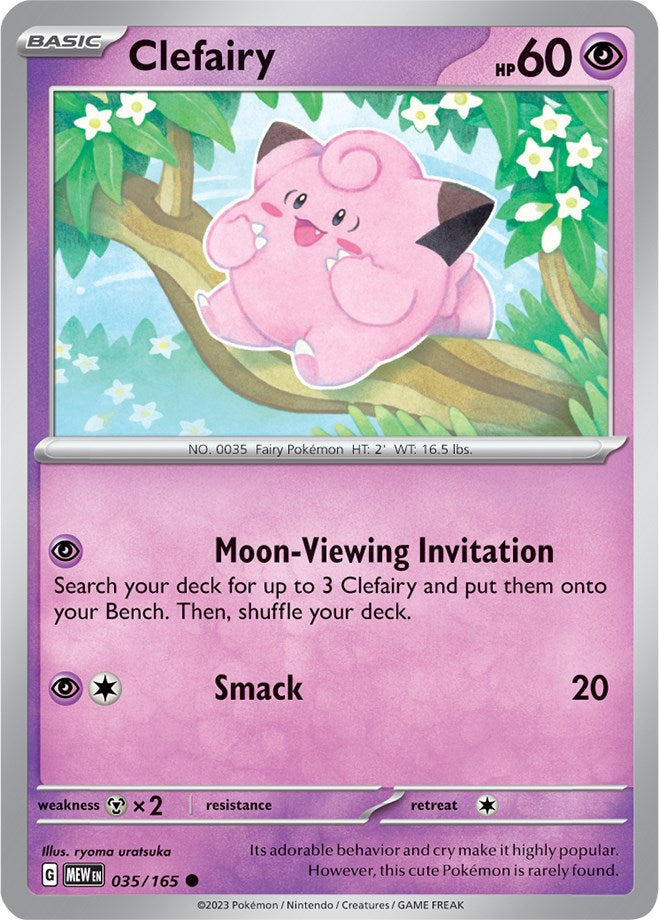 Clefairy (035/165) [Scarlet & Violet: 151] | Mindsight Gaming