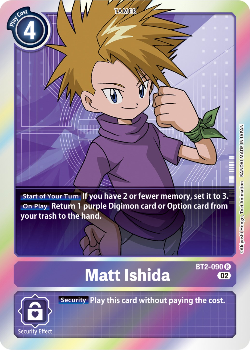 Matt Ishida [BT2-090] (Resurgence Booster Reprint) [Resurgence Booster] | Mindsight Gaming