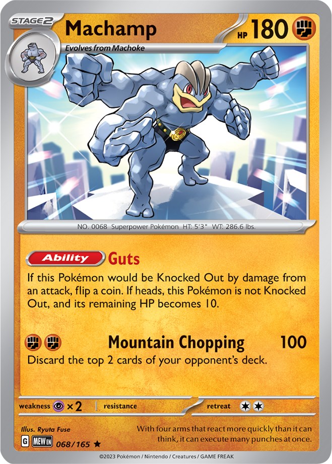 Machamp (068/165) [Scarlet & Violet: 151] | Mindsight Gaming