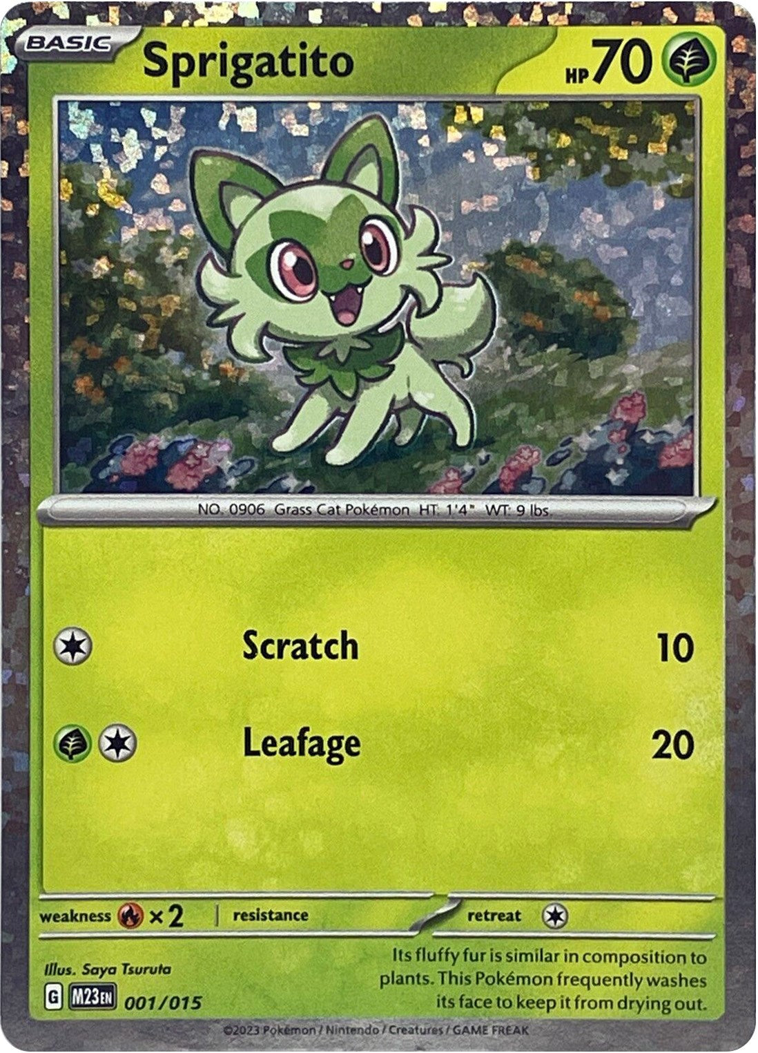 Sprigatito (001/015) [McDonald's Promos: 2023 Collection] | Mindsight Gaming