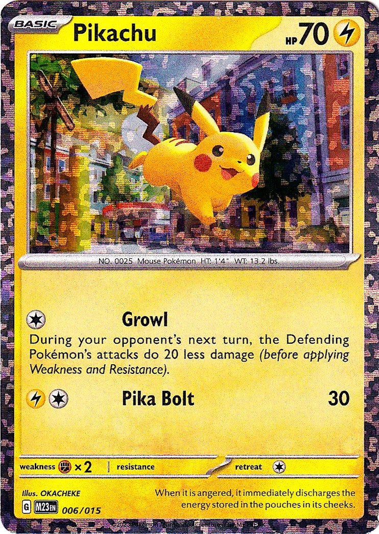 Pikachu (006/015) [McDonald's Promos: 2023 Collection] | Mindsight Gaming