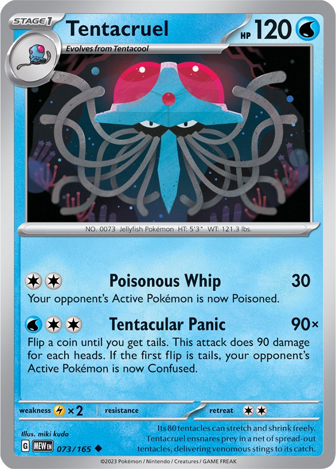 Tentacruel (073/165) [Scarlet & Violet: 151] | Mindsight Gaming