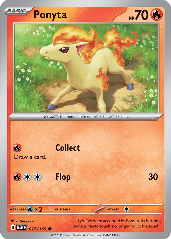 Ponyta (077/165) [Scarlet & Violet: 151] | Mindsight Gaming