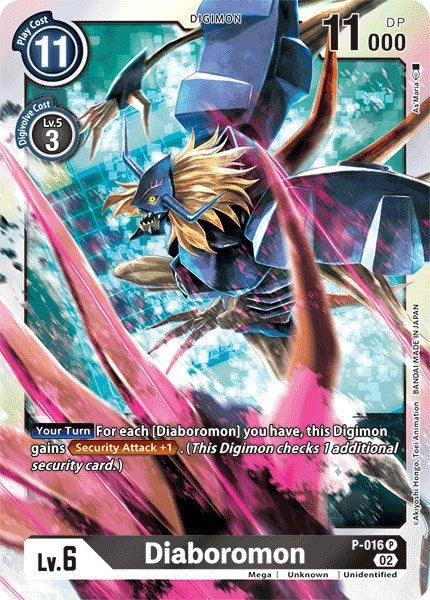 Diaboromon [P-016] (Resurgence Booster Reprint) [Resurgence Booster] | Mindsight Gaming