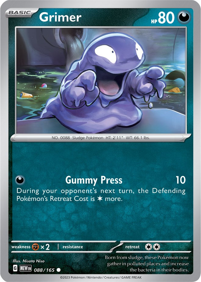 Grimer (088/165) [Scarlet & Violet: 151] | Mindsight Gaming