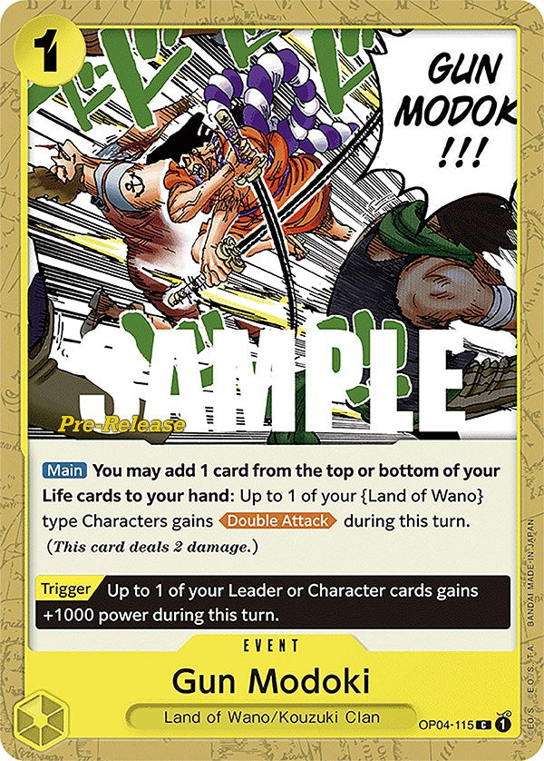 Gun Modoki [Kingdoms of Intrigue Pre-Release Cards] | Mindsight Gaming