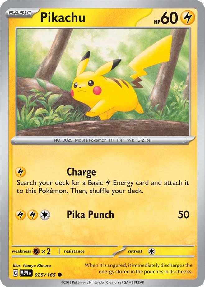 Pikachu (025/165) [Scarlet & Violet: 151] | Mindsight Gaming