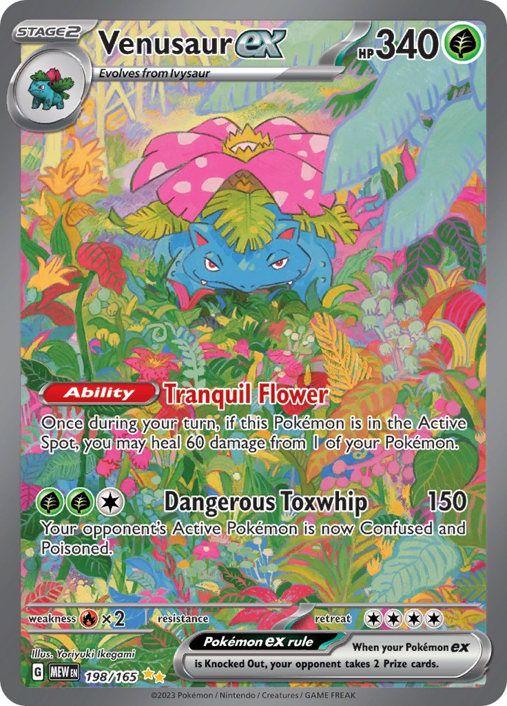 Venusaur ex (198/165) [Scarlet & Violet 151] | Mindsight Gaming