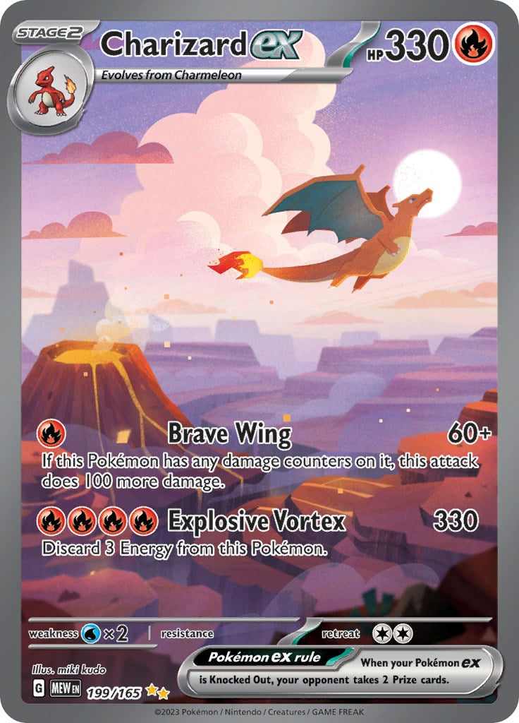 Charizard ex (199/165) [Scarlet & Violet 151] | Mindsight Gaming