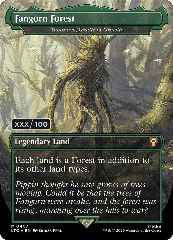 Fangorn Forest - Yavimaya, Cradle of Growth (Serialized) [The Lord of the Rings: Tales of Middle-Earth Commander] | Mindsight Gaming