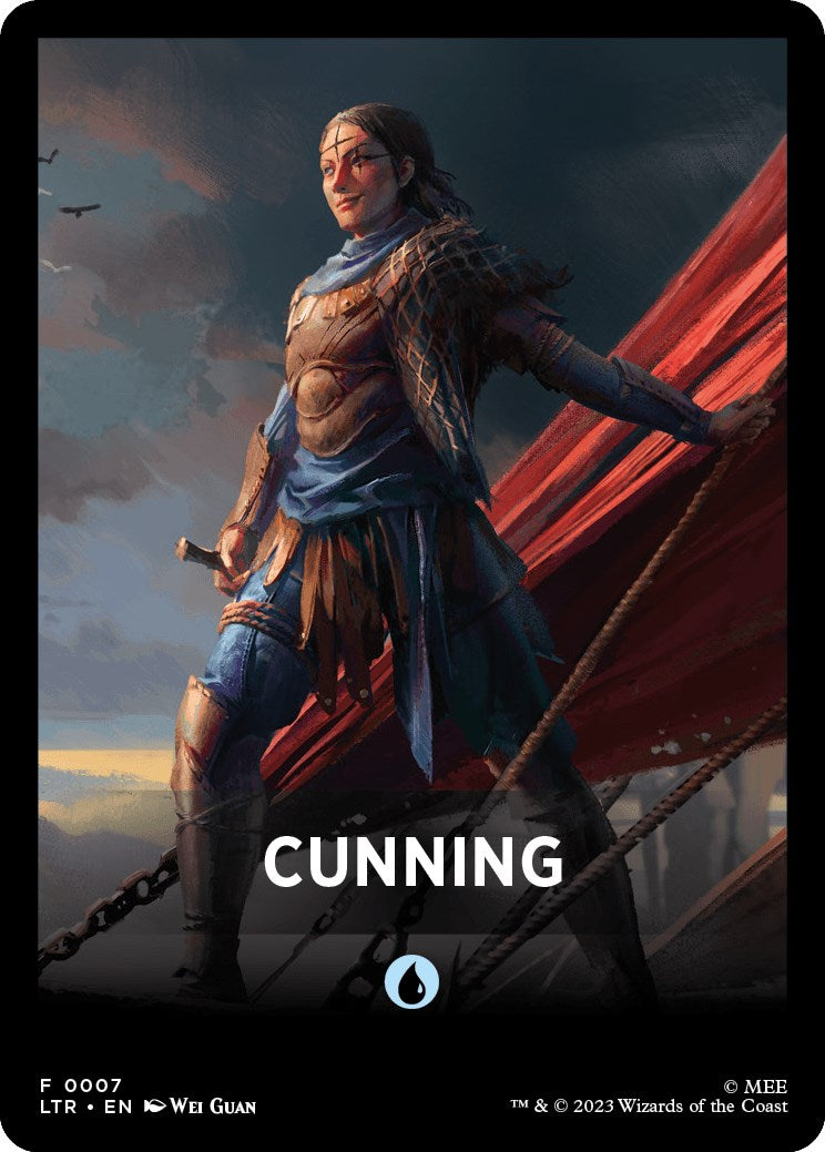 Cunning Theme Card [The Lord of the Rings: Tales of Middle-Earth] | Mindsight Gaming