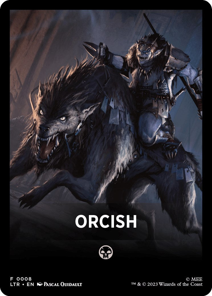 Orcish Theme Card [The Lord of the Rings: Tales of Middle-Earth] | Mindsight Gaming