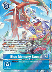 Blue Memory Boost! [P-036] (Digimon Adventure Box 2) [Promotional Cards] | Mindsight Gaming