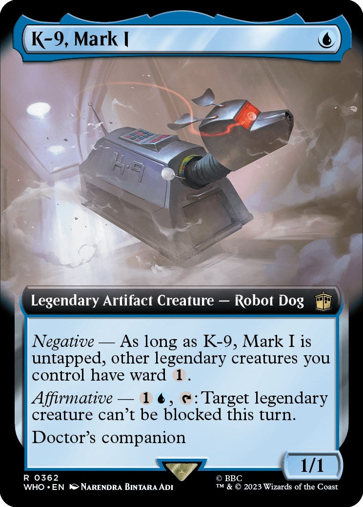 K-9, Mark I (Extended Art) [Doctor Who] | Mindsight Gaming