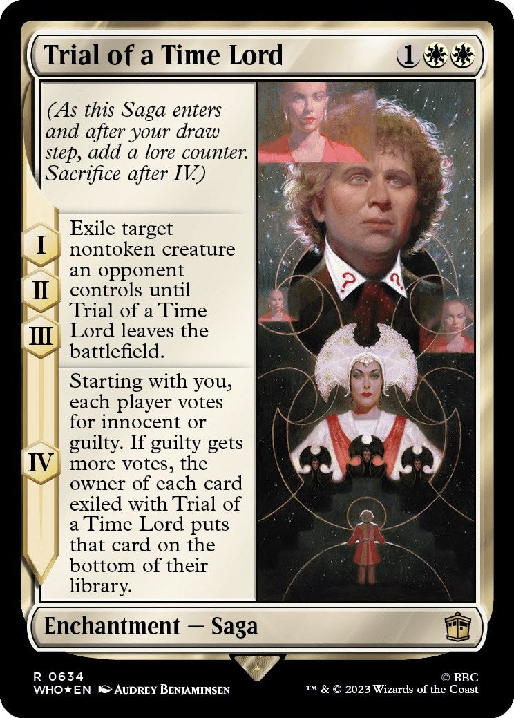 Trial of a Time Lord (Surge Foil) [Doctor Who] | Mindsight Gaming