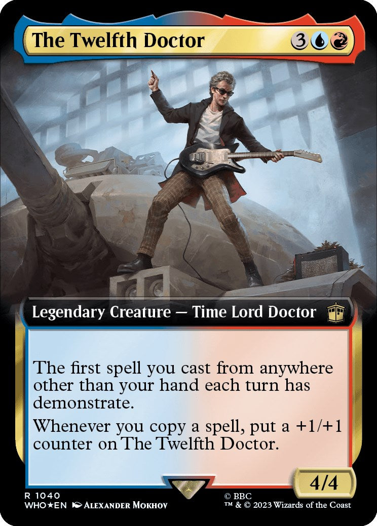 The Twelfth Doctor (Extended Art) (Surge Foil) [Doctor Who] | Mindsight Gaming