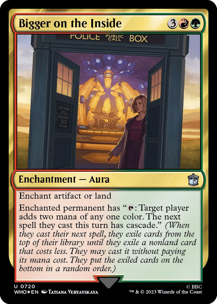 Bigger on the Inside (Surge Foil) [Doctor Who] | Mindsight Gaming