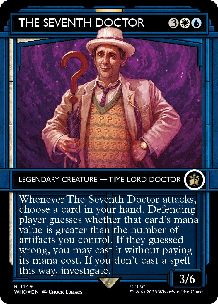 The Seventh Doctor (Showcase) (Surge Foil) [Doctor Who] | Mindsight Gaming