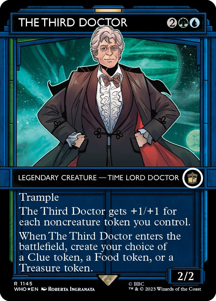 The Third Doctor (Showcase) (Surge Foil) [Doctor Who] | Mindsight Gaming