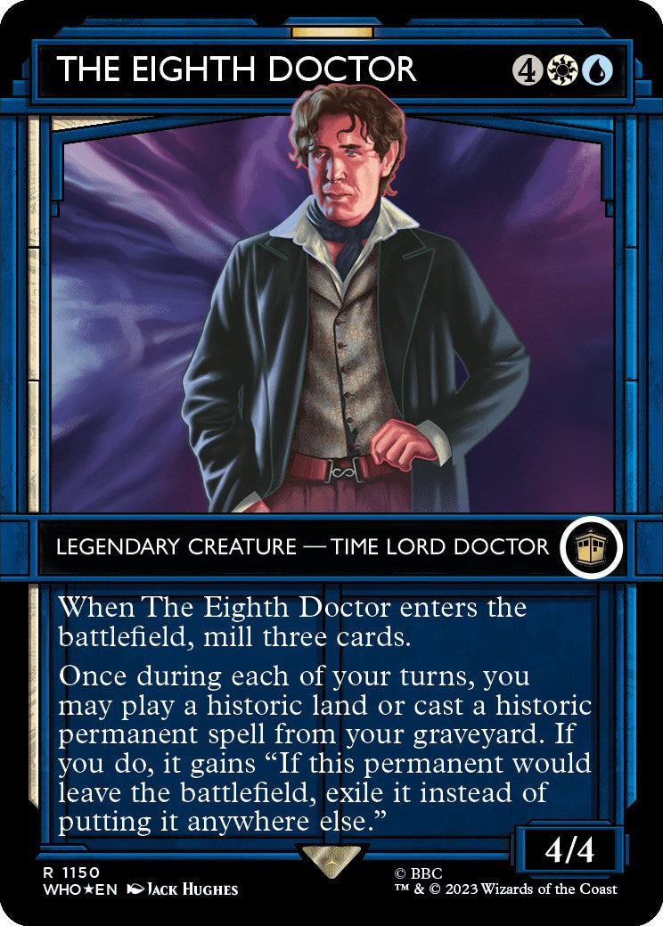 The Eighth Doctor (Showcase) (Surge Foil) [Doctor Who] | Mindsight Gaming