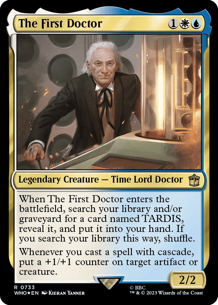 The First Doctor (Surge Foil) [Doctor Who] | Mindsight Gaming